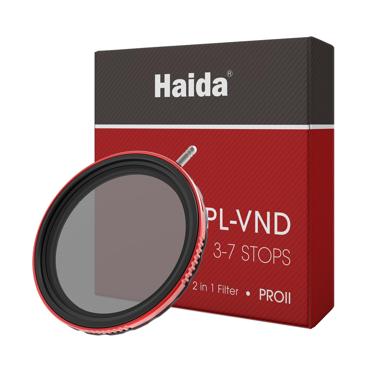 Haida Filtro polarizador Circular Multicapa Pro II + Filtro de Lente de cámara SLR de Densidad Neutra Variable, Impermeable, Resistente a los arañazos, nanorecubrimiento CPL + Filtro VND de 72 mm (2