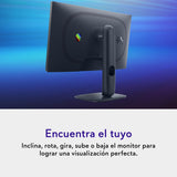Alienware 25 Monitor Gaming - AW2525HM, Full HD (1920x1080), 320Hz, Fast IPS, 0.5ms, NVIDIA G-Sync Compatible, AMD FreeSync Premium, DisplayPort, 2 HDMI, 3 USB, 3 Años de Garantía