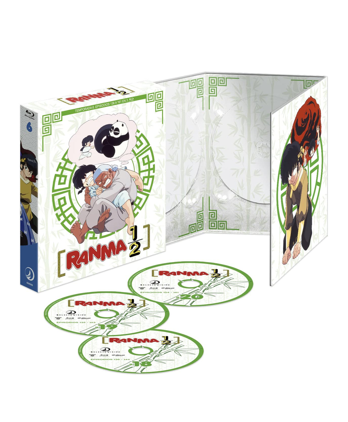 Ranma 1/2 Box 6 Temporada 7 (Episodios 136 a 161) [Bluray] [Blu-ray]