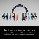 Dyson Ontrac Auriculares inalámbricos con cancelación Activa de Ruido – 55h de autonomía – Bluetooth 5.0 – Carga rápida de 10 min – 6 Hz a 21 kHz – Estuche de protección – (Azul de Prusia/Cobrizo)