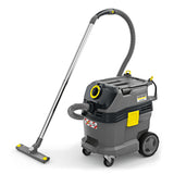 Kärcher Aspirador en seco y húmedo NT 30/1 Tact L, Potencia: 1380 W, depósito: 30 l, Manguera de succión: 2,5 m, Boquilla barredora de Suelos (360 mm), Boquilla para Ranuras