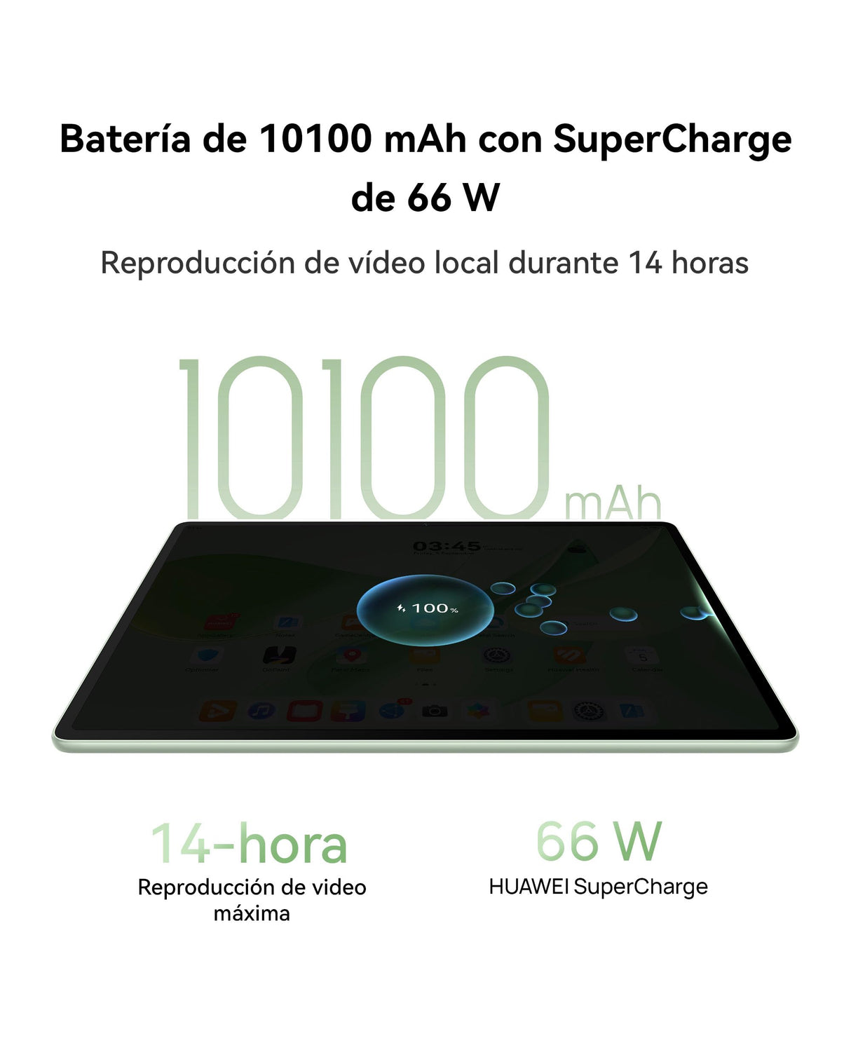 HUAWEI MatePad 12 X 2025 Tablet, 2.8K 144Hz 1000nits 12'' Pantalla PaperMatte Ultraclara, 12+256GB, Batería 10100 mAh con Supercharge 66 W, WiFi 7, Notes, con Teclado Ultraligero, Verde