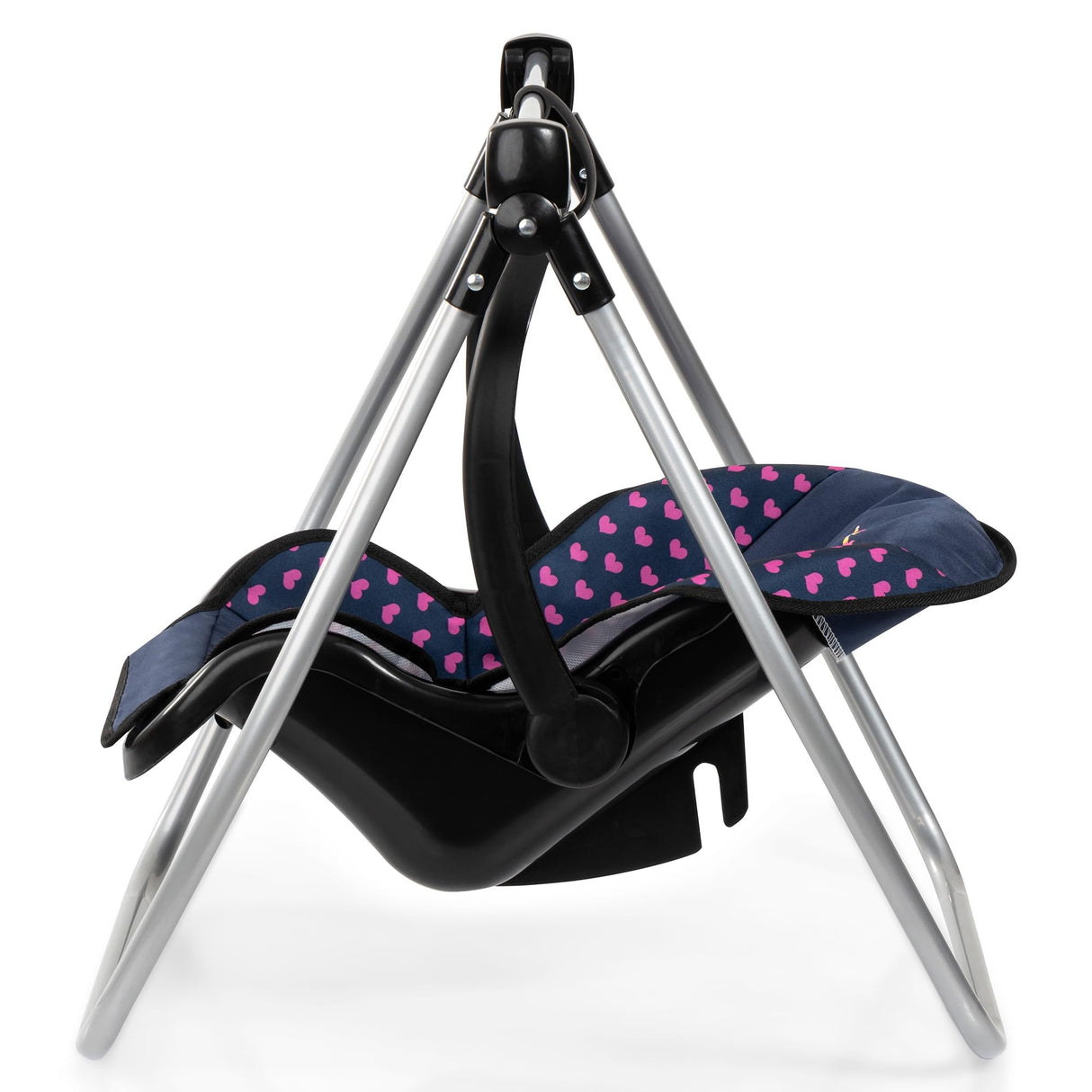 Bayer Design 21554AB Silla de Paseo para muñecas, Plegable, Ruedas Dobles, cinturón de Seguridad, Bolsa, Cambiador, Cuna, Accesorios para muñecas