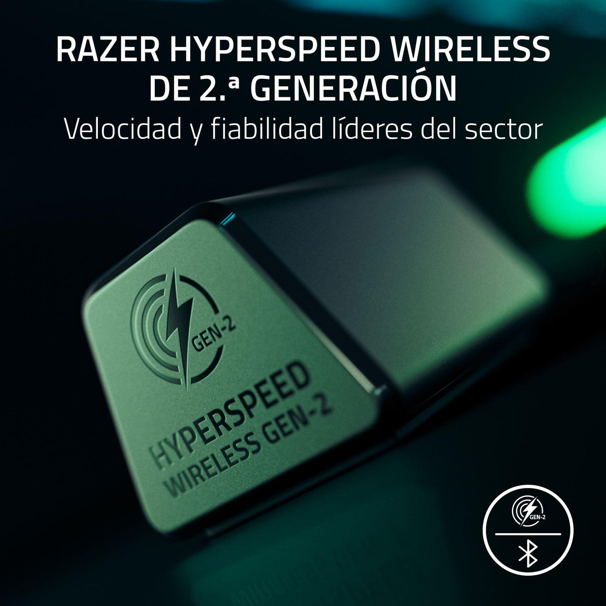 Razer BlackShark V3 Pro for PlayStation - Auriculares inalámbricos para esports con cancelación activa de ruido ANC - Controladores de 50mm - HyperSpeed 2,4GHz - Spatial THX - PS5/PC | Negro