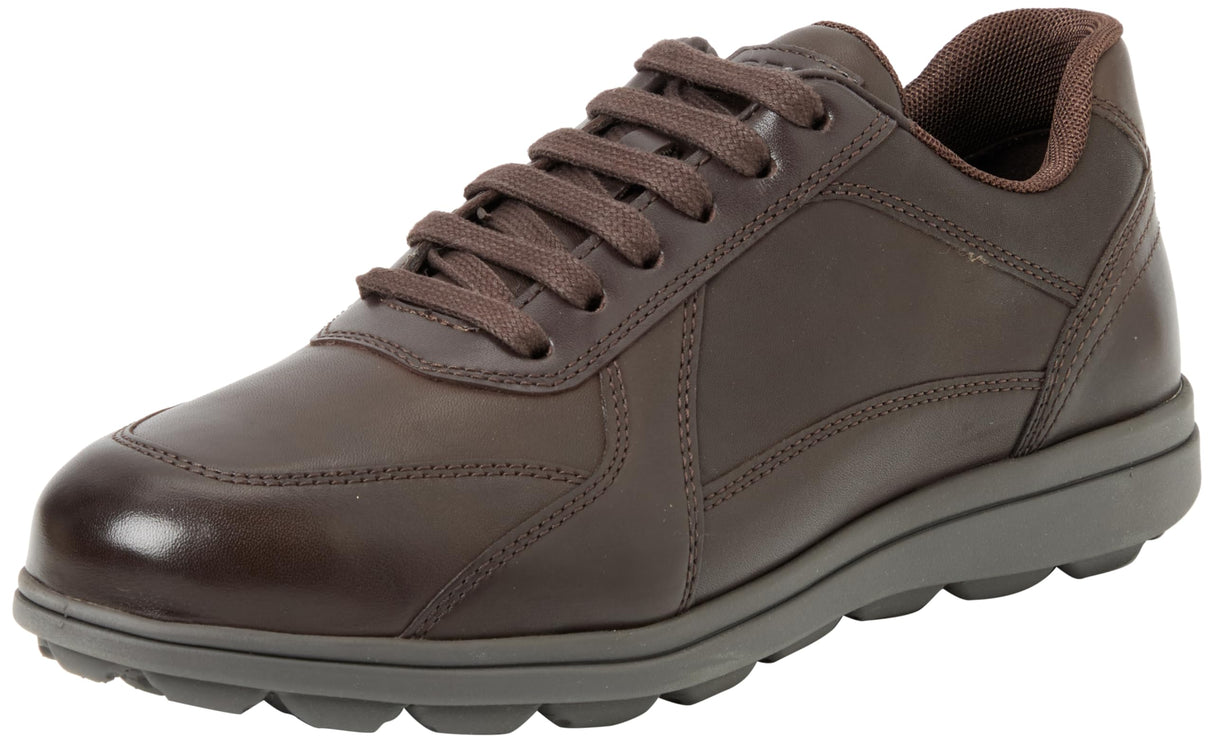 Geox U Spherica Ec12, Zapatillas Hombre, café, 44 EU