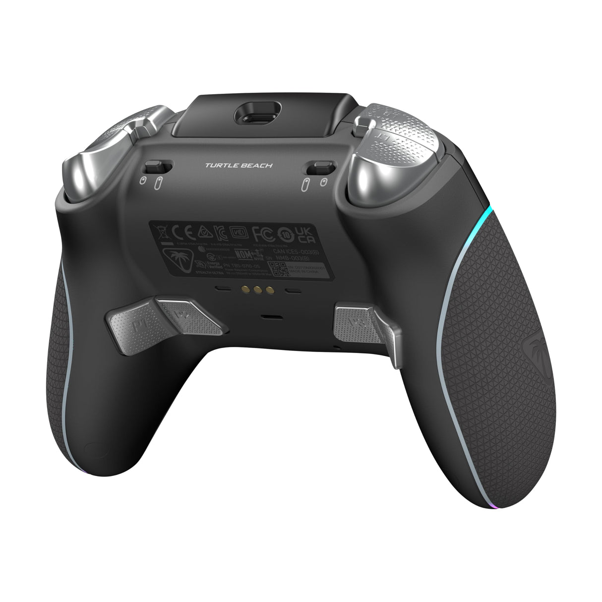 Turtle Beach Stealth Ultra Controlador de Juegos Inalámbrico con Base de Carga Rápida, Gatillos Ajustables y Pantalla de Comando para Xbox Series X|S, Xbox One y PC [con Licencia Oficial para Xbox]