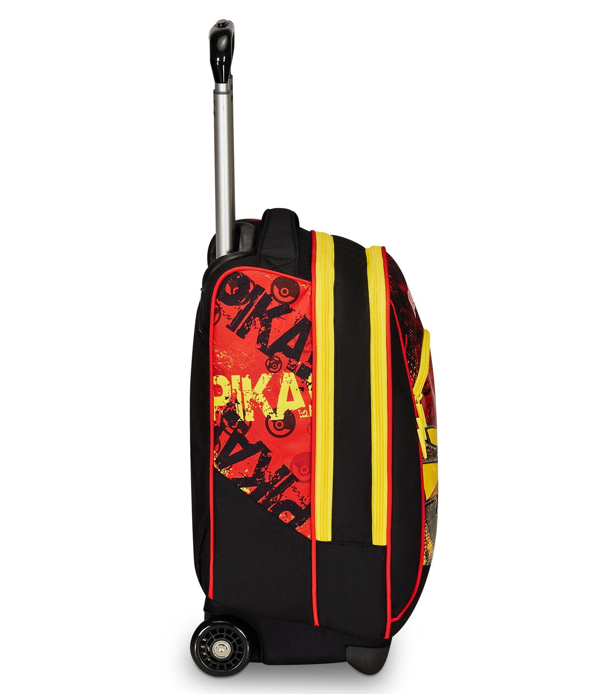 Seven Trolley escolar grande, rojo y amarillo, Pokemon Pikachu, Legendary Avengers, doble compartimento, bolsillo porta botella y sistema cruzado, mochila escolar de viaje, niño niño niño, multicolor,