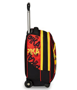 Seven Trolley escolar grande, rojo y amarillo, Pokemon Pikachu, Legendary Avengers, doble compartimento, bolsillo porta botella y sistema cruzado, mochila escolar de viaje, niño niño niño, multicolor,