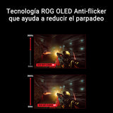 ASUS ROG Strix OLED XG27ACDNG - Monitor Gaming con Panel QD-OLED 1440p de 27 Pulgadas, 360 Hz, 0,03 ms, antiparpadeo, Care+, Brillo Uniforme, Compatible con G-Sync