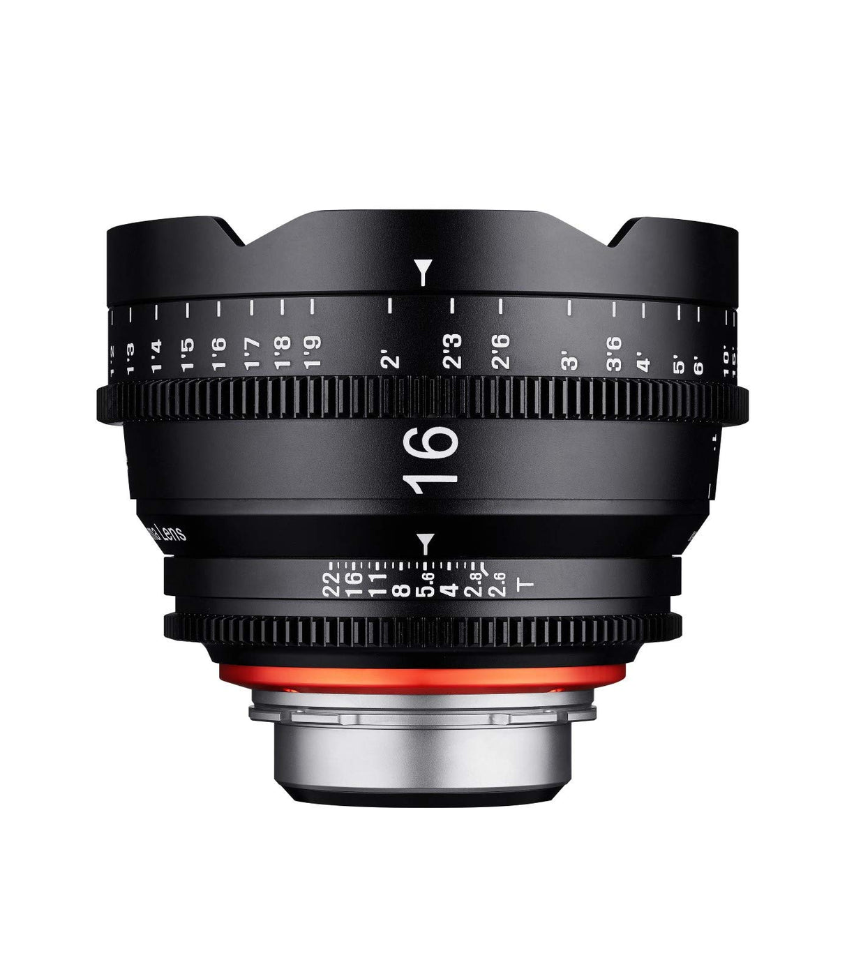 Samyang XEEN - Objetivo (16 mm, T2.6 FF, Cine PL)