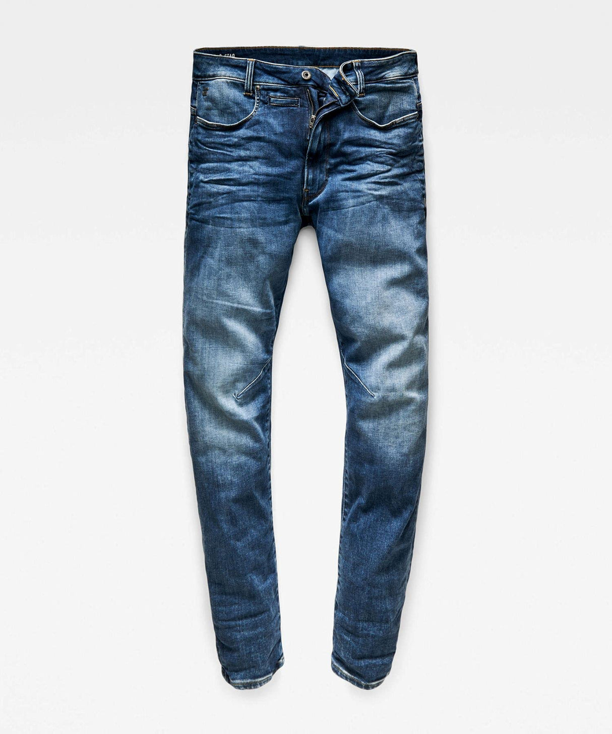 G-STAR Hombres D-Staq 3D Slim Jeans, Azul (Medium Aged D05385-8968-071), 33W / 30L