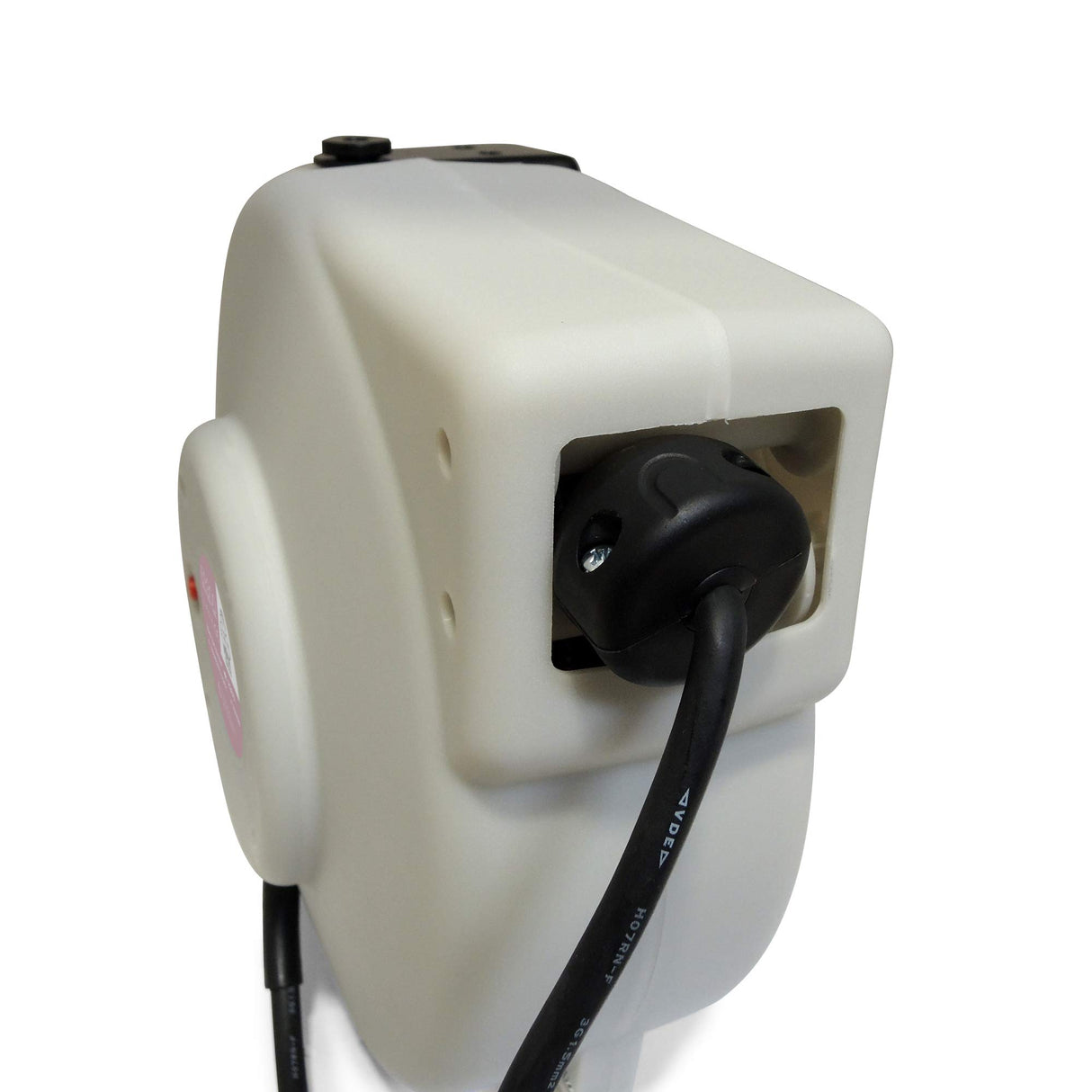 MAXTOOLS ER300, Enrollador Eléctrico, Enrollador con Guía Doble y Cable Resistente al Aceite, Interruptor Térmico de Protección, Longitud 15 Metros (15m)