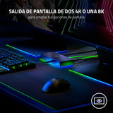 Razer Thunderbolt 4 Dock Chroma - Hub Premium con iluminación RGB para Windows y Mac (10 puertos en uno, salida a Dos monitores 4K o un monitor 8K) Negro