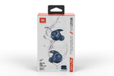 JBL Reflect Aero Auriculares con tecnología True Adaptive Noise Cancelling, resistentes al agua, batería de 8 horas, en azul
