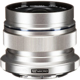 Olympus M. Zuiko Digital ED 12mm f/2.0 Lente para Micro 4/3 Cámaras (Plata)