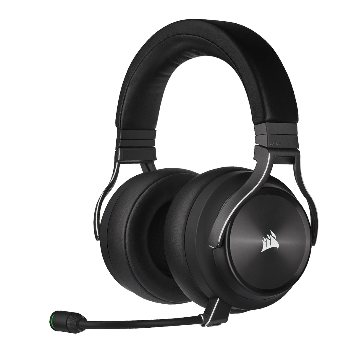 Corsair VIRTUOSO RGB WIRELESS XT Auriculares para Juegos Multiplataforma con Bluetooth - Dolby Atmos - Micrófono Omnidireccional -Compatible iCUE - PC, Mac, PS5, PS4, Nintendo Switch, Móvil - Pizarra