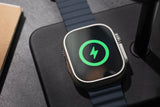 Twelve South HiRise 3 Deluxe, Soporte de Carga MagSafe Compacto de Lujo para iPhone, AirPods y Apple Watch, Incluye Fuente de alimentación Estadounidense con Cable de 5 pies, además de adaptadores de