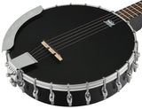 Ortega Banjo Raven Series 5-String Incluye funda Open Back sistema Pickup BK Negro OBJE250OP-SBK
