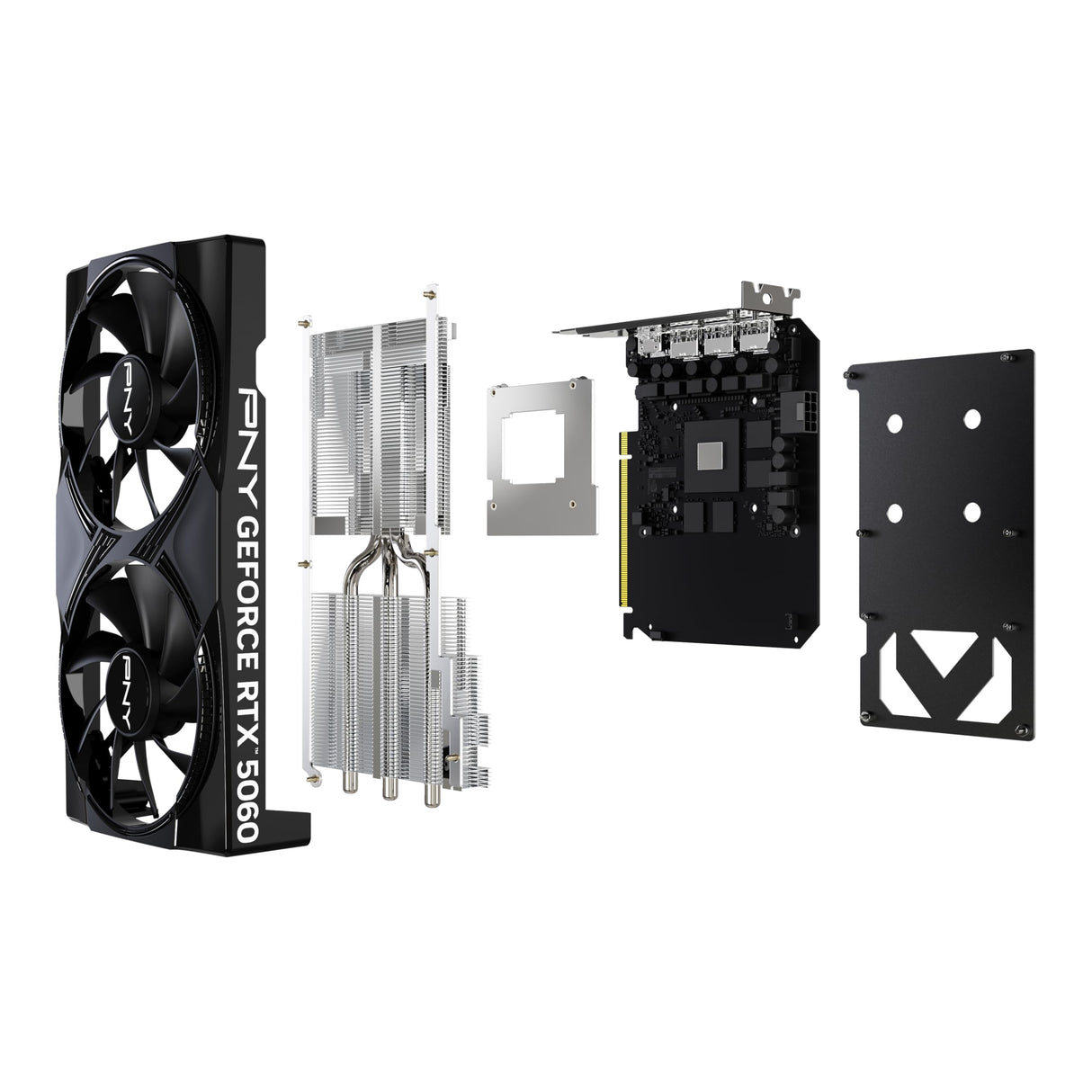 PNY Tarjeta Gráfica GEFORCE RTX™ 5060 8GB Dual Fan DLSS 4