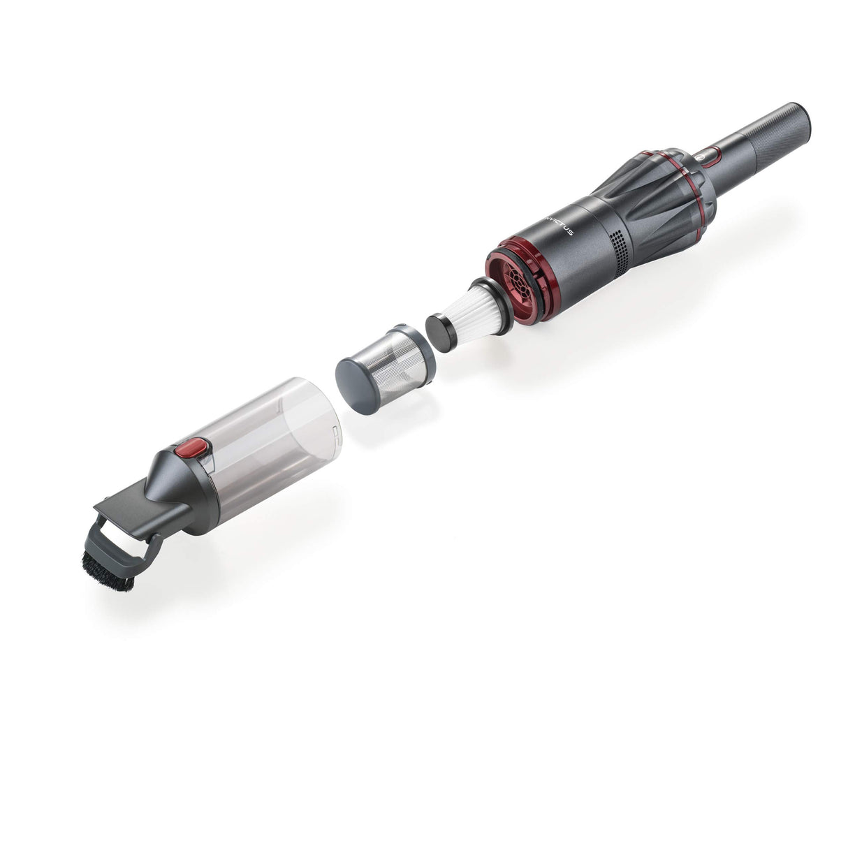 INVICTUS ONE Recarga + 1 Cable-Compacto y Potente-Sistema de filtración del Aire-Autonomía 15 min-0,5 kg, Negro
