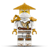 LEGO Ninjago Dragón Guardián - Kit de Maquetas - Figura Articulada de Dragón, Minifigura del Maestro Wu y Base de Exposición con Efecto de Roca - Regalo para Chicos de 14+ Años y Adolescentes 71847
