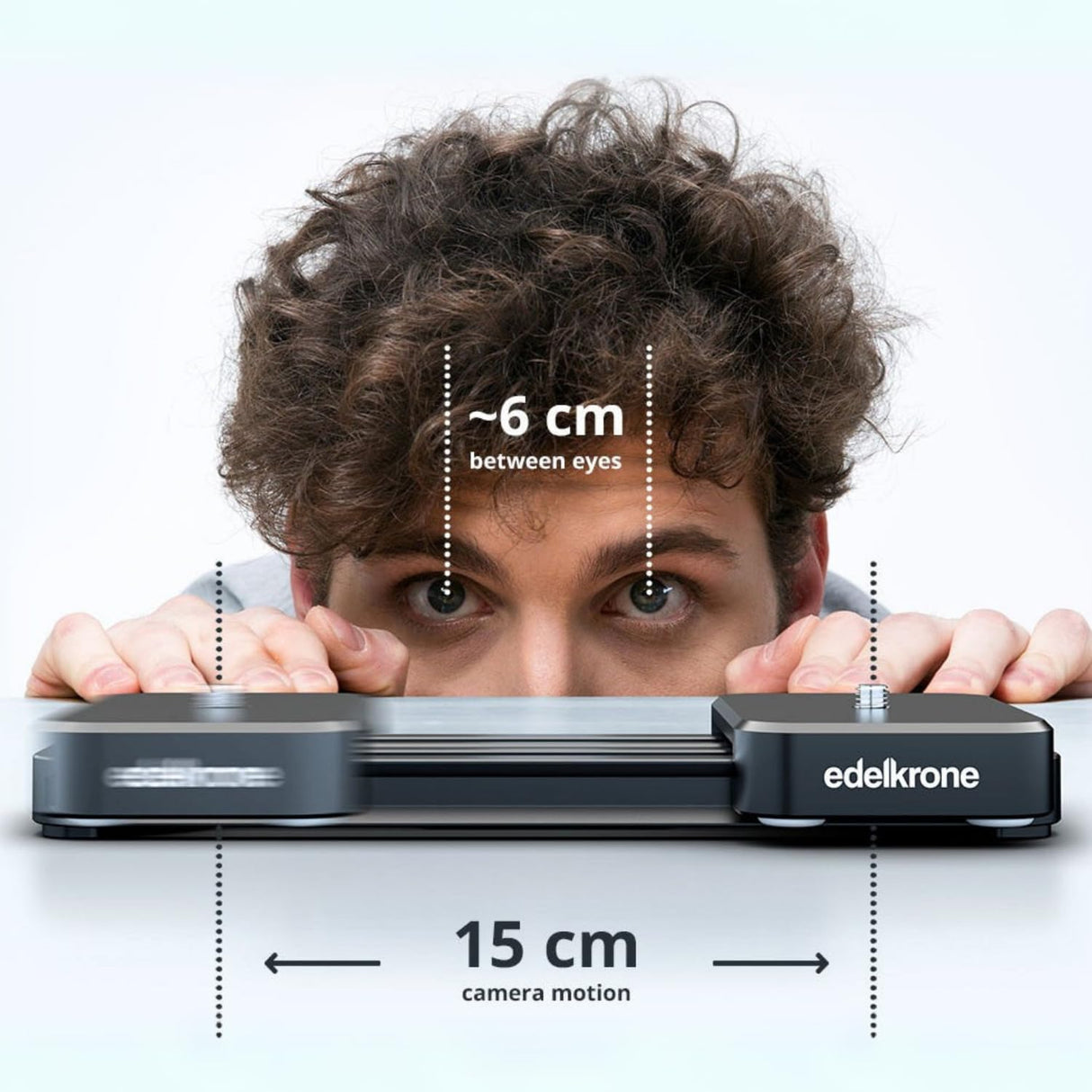 edelkrone SliderONE - Deslizador de cámara motorizado v3 Movimiento Suave - Video Slider SteadyMOVE