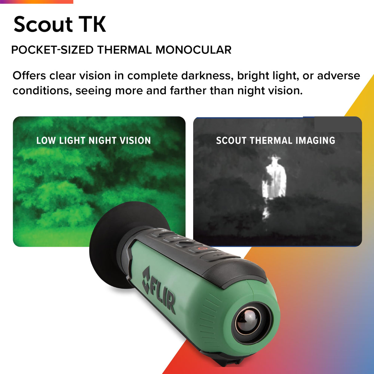 FLIR Scout TK Pocket-Sized Thermal Monocular by FLIR
