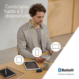 Technics EAH-AZ60M2EA Auriculares Inalámbricos Cancelación De Ruido, Bluetooth Multipunto 3 Dispositivos, Cómodos Intraurales, Carga Inalambrica, Azul Medianoche