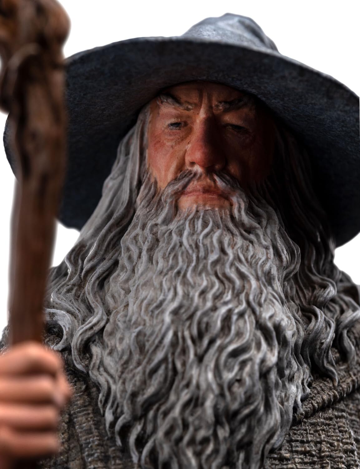Weta Workshop Mini Estatua de El Señor de los Anillos Gandalf el Gris 19 cm