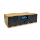 Mooov 477380 - Microcadena HiFi estéreo 50W Musicales, Reproductor CD, Bluetooth, Radio FM, USB, AUX-IN, RCA, Despertador, Mando a Distancia