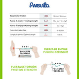 Anguila Max 7.3300.012 Guía pasacables Especial Tubos Poliéster Trenzada Monofilamento 3mm 12 Metros y terminales Fijos con Lazo, Verde