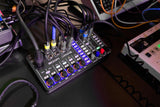 Zoom L6 - Grabador y mezclador de audio digital de 6 canales, 2 entradas combo + 4 estéreo, ecualizador de 3 bandas, 1 salida maestra - Adaptador de red AD-17 integrado y cable USB