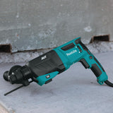 Makita HR2631FT13 – Martillo combinado para SDS-Plus de 26 mm, en maletín de aluminio