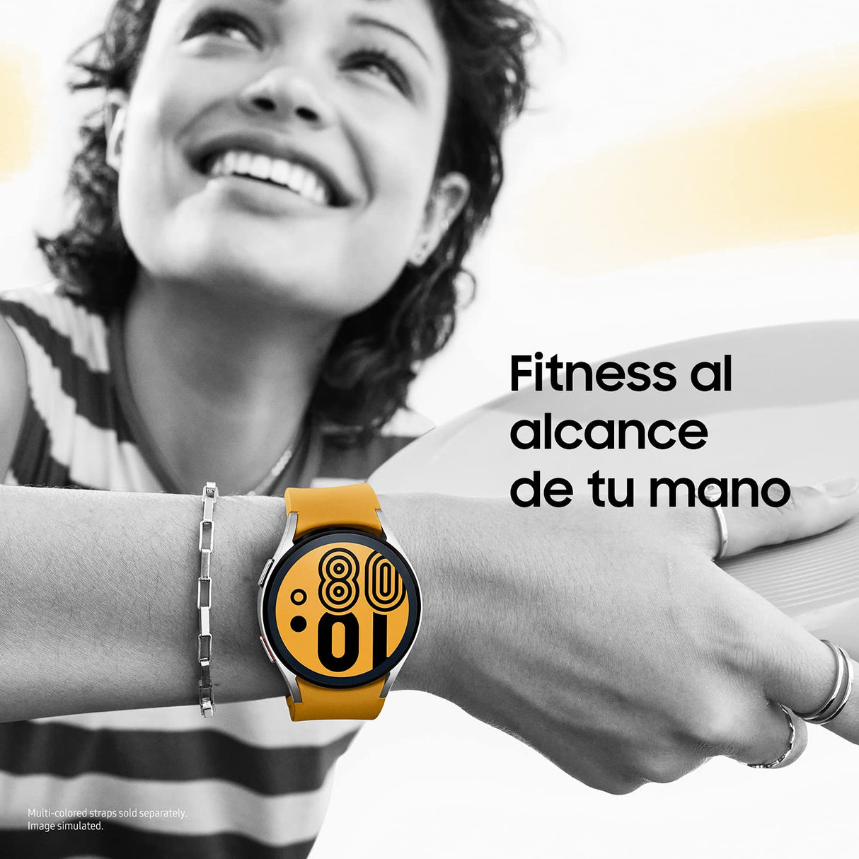 Samsung Galaxy Watch4 - Smartwatch, Control de Salud, Seguimiento Deportivo, Batería de Larga Duración, 40 mm, LTE, Color Plata (Version ES)