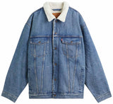 Levi's Big & Tall Sherpa Trucker, Jacket para Hombre, Fable, 3XL