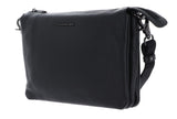 Mandarina Duck Mellow Leather Crossover, Cross para Mujer, Negro