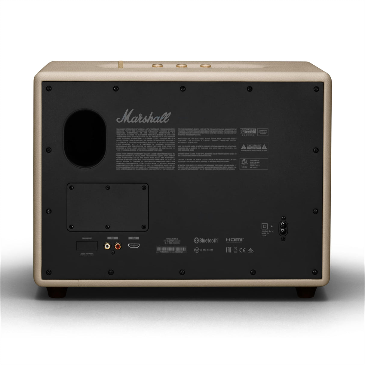Marshall Woburn III Altavoz Bluetooth - Crema