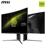 MSI mag 32CQ6PF - Pantalla para Juegos Curvada FHD de 32" - Lalle Rapid VA 2560 x 1440 1500R, 180Hz / 0,5ms -GtG, DisplayHDR 400, Adaptive Sync, DP 1.4, HDMI 2.0 CEC