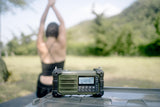 Sangean MMR-99 Radio Recargable de Emergencia, Am/FM - RBDS Bluetooth (Aux) Multi-Powered