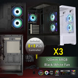 Caja del Ordenador Cube BitFenix CETO Basic Negro