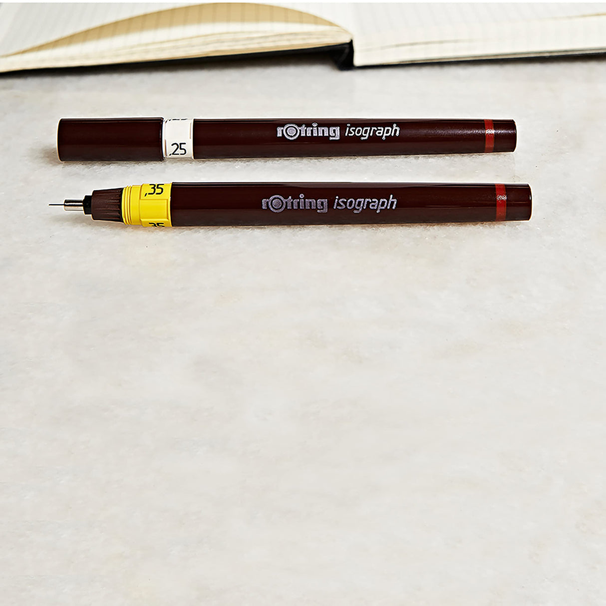 Rotring Isograph Master Set - Set de geometría (0.1 mm, 0.3 mm, 0.5 mm)