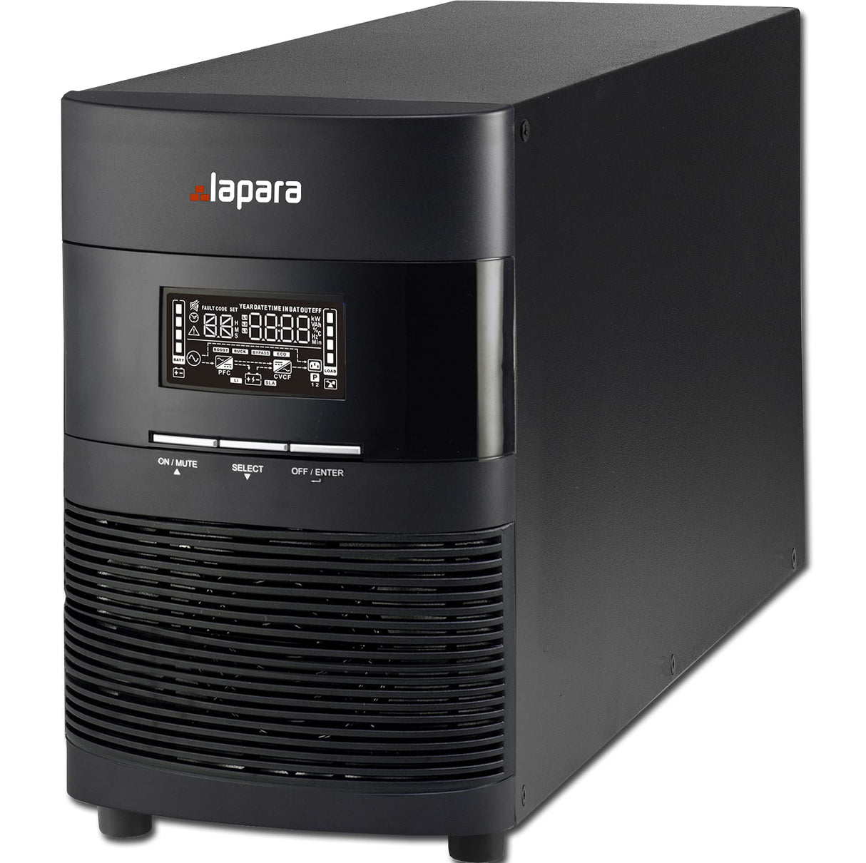 Lapara LA-ON-1K-LCD-V10 Sistema de Alimentación Ininterrumpida SAI 1000VA 1000W LCD Online