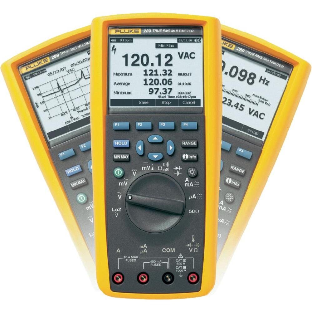 FLUKE 289/euros Industrial Logging multímetro con captura de tendencia
