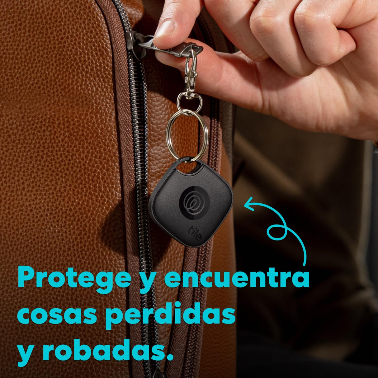 Tile by Life360 Mate - Localizador Bluetooth, localizador de Llaves y localizador de Objetos para Llaves, Bolsos y Mucho más.Compatible con iOS y Android. Paquete de 4 (Negro)
