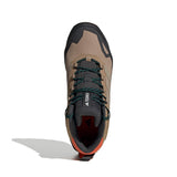 adidas Terrex Skychaser AX5 Mid Gore-Tex Hiking Shoes, Zapatos de Senderismo Hombre, Cardboard/Blanch Cargo/Semi Impact Orange, 45 1/3 EU