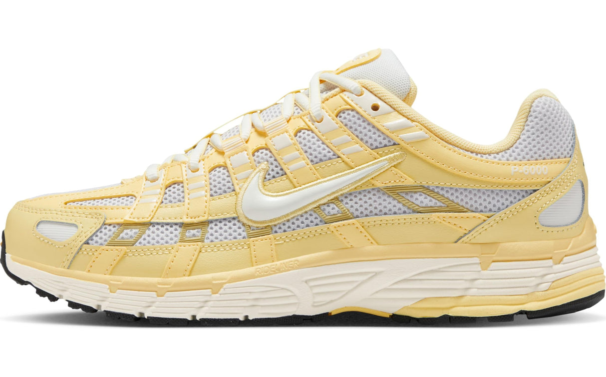 NIKE P-6000, Sneaker Mujer, Soft Yellow Soft Pearl Platinum Tint, 39 EU