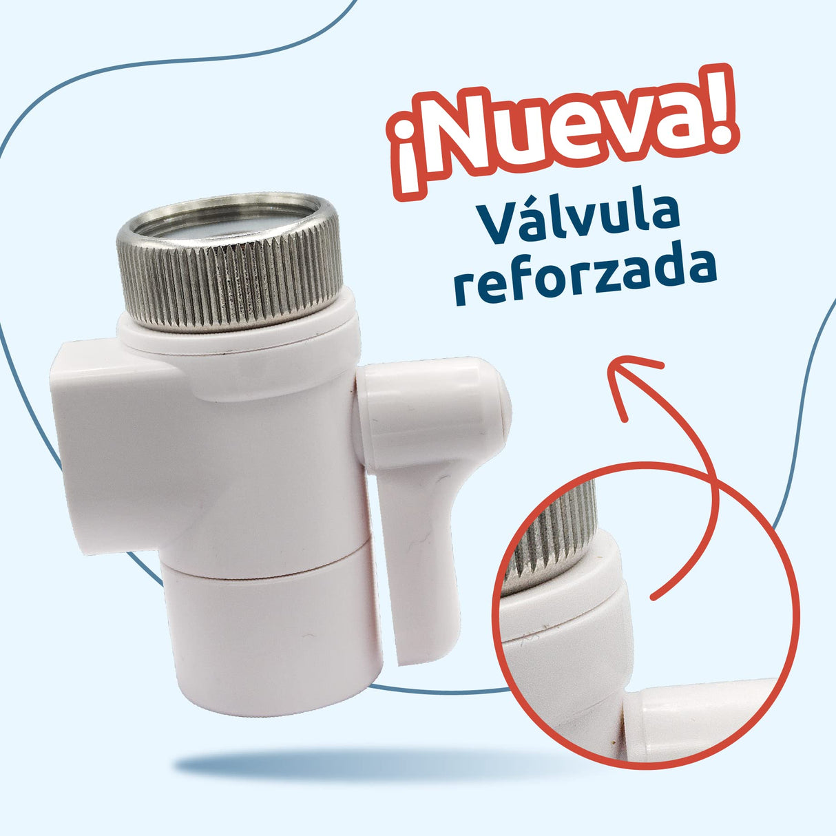 TAPP Water EcoPro (TAPP 2) - Filtro de Agua para Grifo sostenible. Agua de Sabor excelente. Filtra la Cal y +100 sustancias (EcoPro + 4 Recambios)