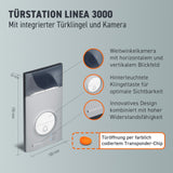 Kit Videoportero superficie2 hilos Bticino Linea 3000 con monitor CLASSE300X13E 363911