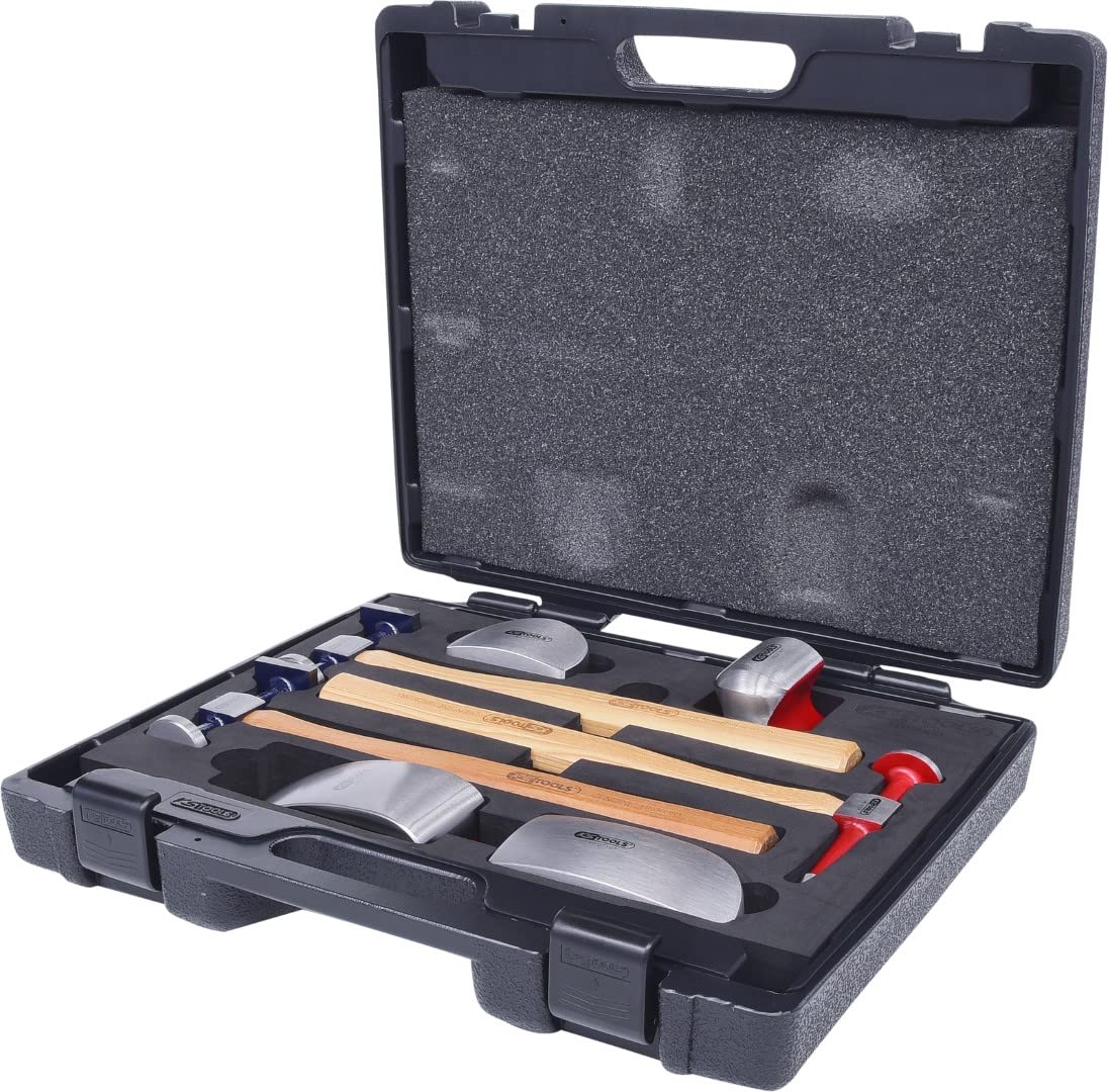 KS Tools 140.2100 - Pack de 7 piezas con herramientas para desabollar carrocerías