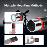 SVBONY Telescopio Ocular FMC de Banda Ancha, Accesorio de telescopio de película Verde de 1.25 68 Grados Ultra Gran Angular para telescopio astronómico (6 mm, 9 mm, 15 mm, 20 mm)